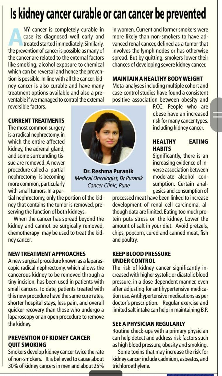 TARGETED THERAPY FOR CANCER TREATMENT - Dr. ReshmaPuranik